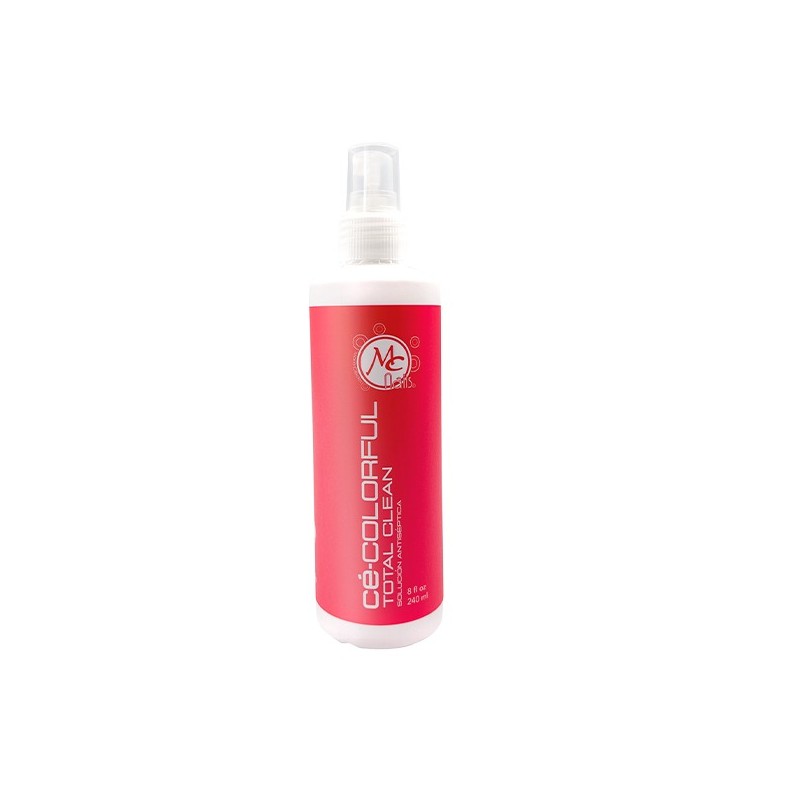 COLORFUL TOTAL CLEAN (SOLUCION ANTISEPTICA) 8OZ AROMA ALMOND