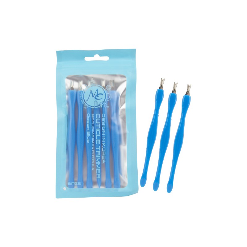 COLORFUL CORTA CUTICULA Ocean Blue set 6pz
