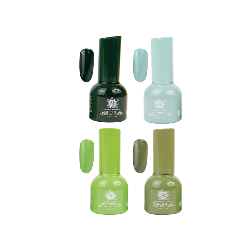 COLORFUL Collection GEL “K” Green Life 4pz de 12ml c/u