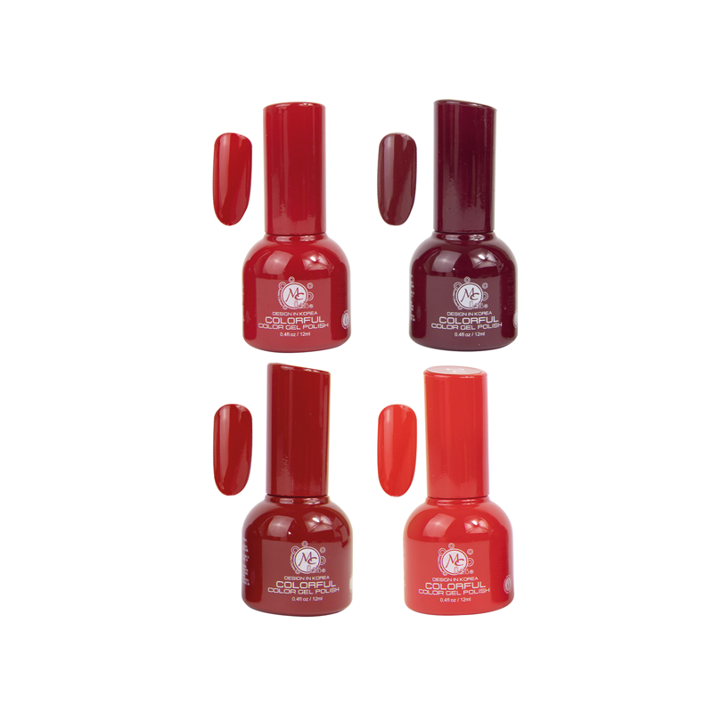 COLORFUL Collection GEL “F” Little Rose 4pz de 12ml c/u