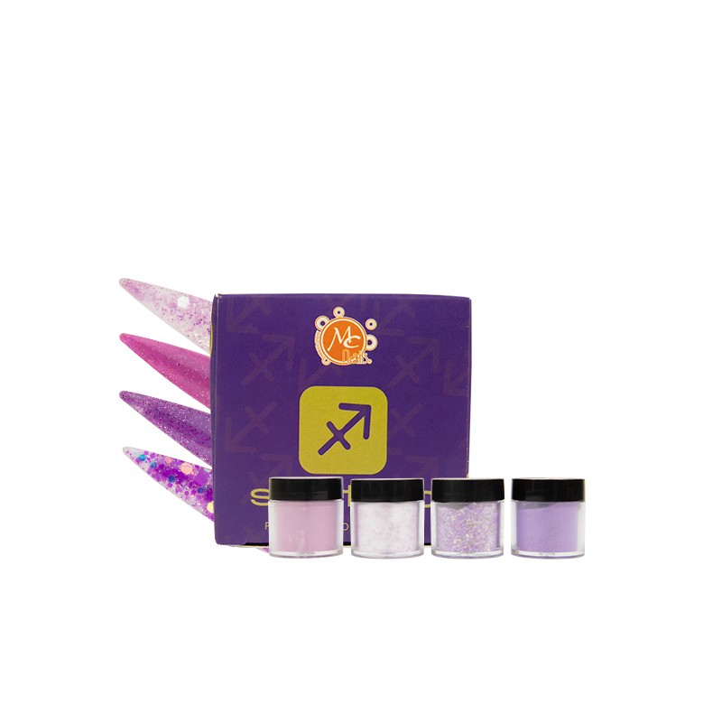 Colección de acrílicos ZC SAGITARIO ARROGANTE 4 pz