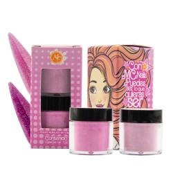 Colección de acrílicos SE LO QUE QUIERAS SER ROSA 2pz