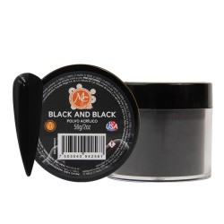 Polvo acrilico 2oz BLACK AND BLACK