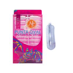 Tips Dual System Punta Oval 120 Pz