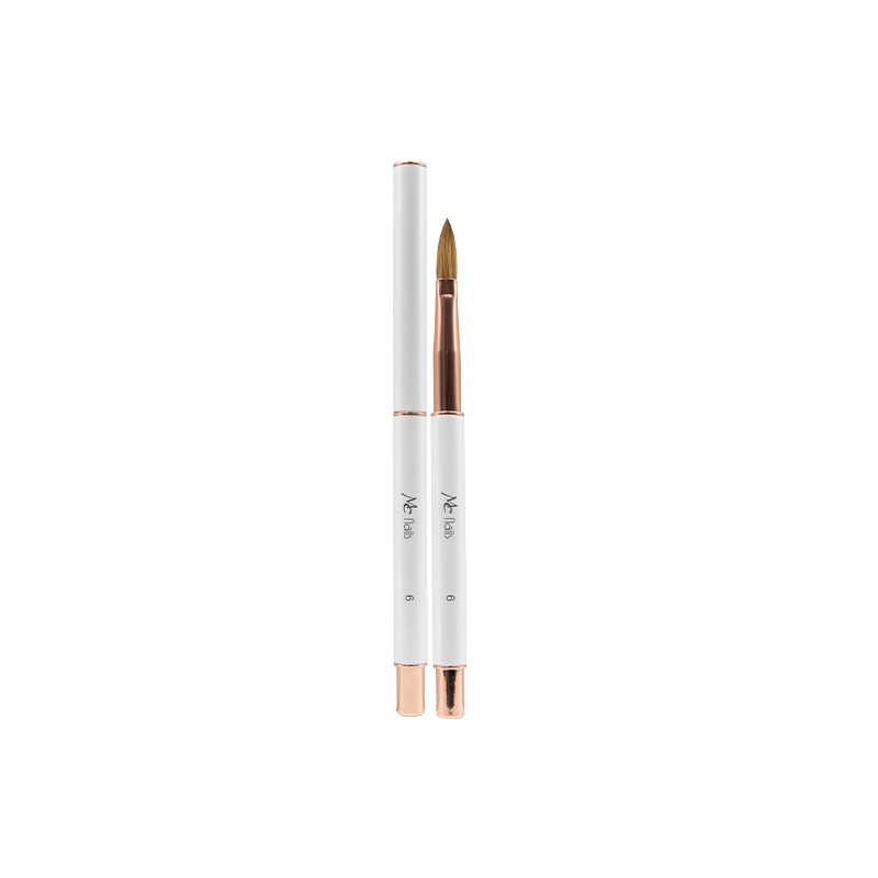 Pincel Kolinsky WHITE PRO para acrílico #6