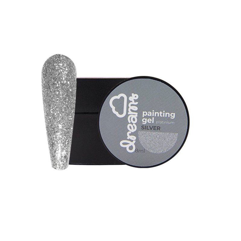 Dreams Painting gel PLATINIUM SILVER  8ml