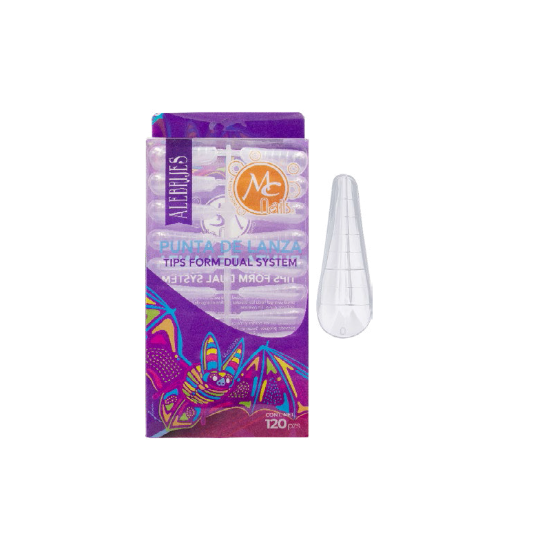 Tips Dual System Punta de lanza 120 pz