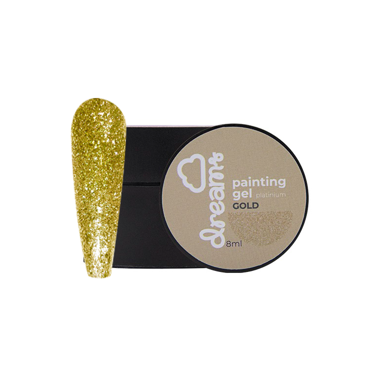Dreams Painting gel PLATINIUM GOLD  8ML