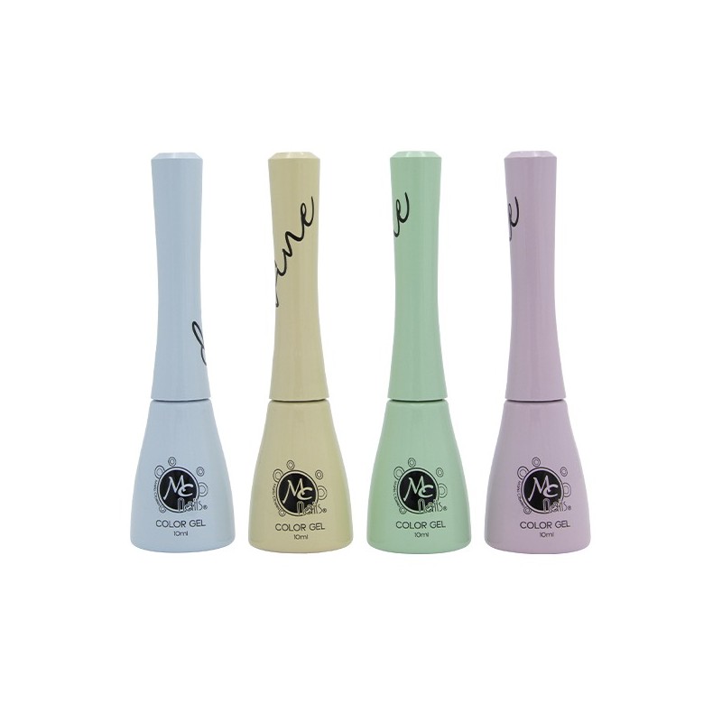 Divine Gel 3 pasos Colección 13 NIRVANA 4pz 10ml c/u