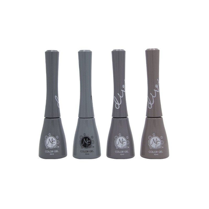 Divine Gel 3 pasos Colección 05 ETHERNAL 4pz 10ml c/u