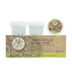 Mascarilla para PIES ALOE VERA 3pz de 25grs c/u