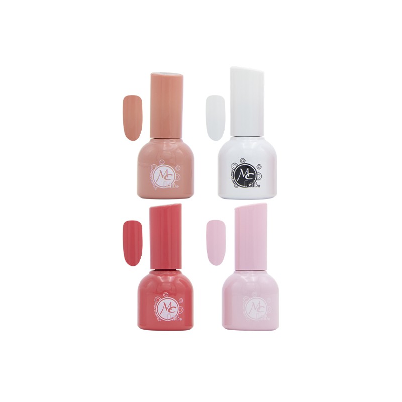 Colorful Gel polish ICE GEL SERIES “A” 4 pzs