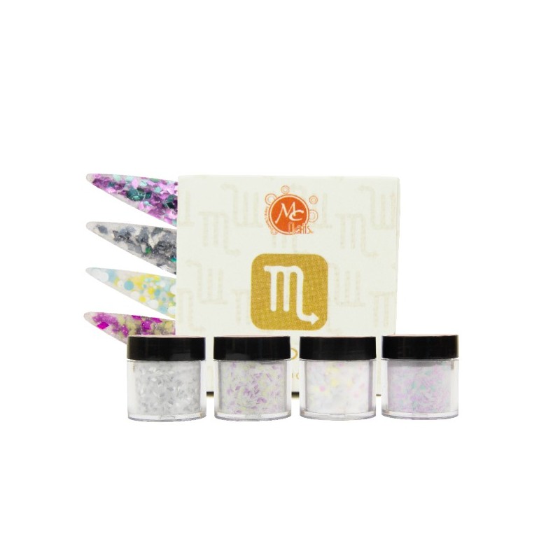 Colección de acrílicos ZC ESCORPIO INTENSO 4PZ/7GR