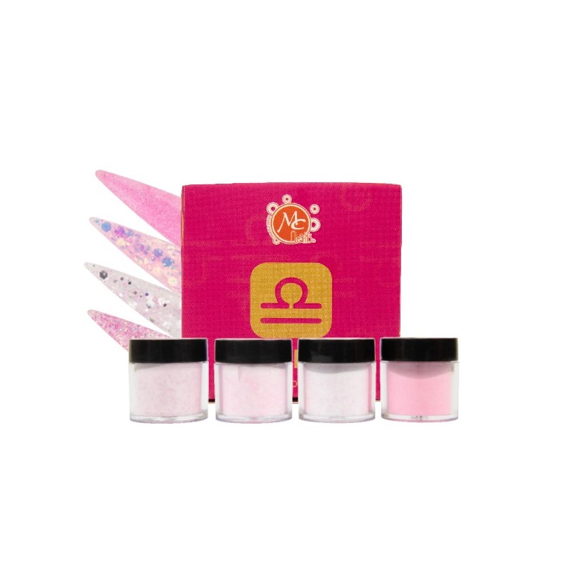 Colección de acrílicos ZC LIBRA INDECISO 4PZ/7GR