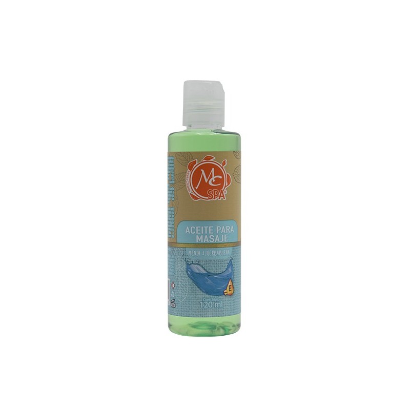 Aceite para masaje MENTA HIERBABUENA 120ml