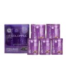 COLORFUL SPA KIT PEDI&MANI 5step  6pz FRAGANCE: CHOCOLATE PURPLE
