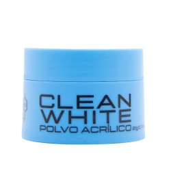 COLORFUL POLVO ACRILICO COLOR: CLEAN WHITE 21g OCEAN BLUE