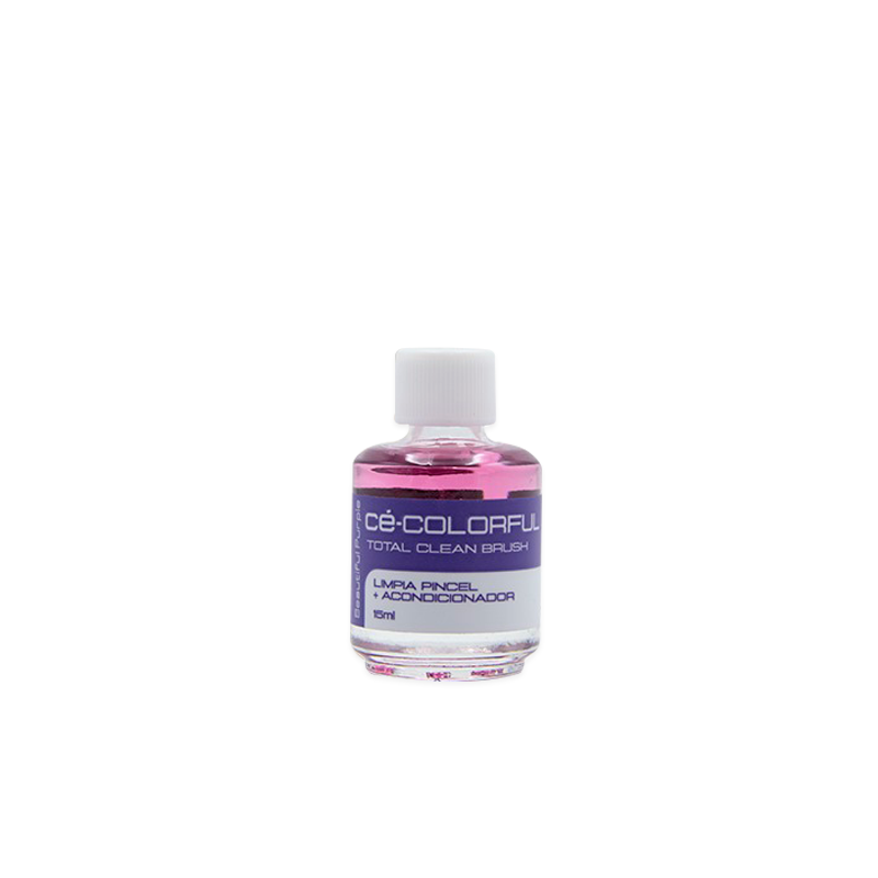 COLORFUL LIMPIA PINCEL + ACONDICIONADOR  15ml Beautiful purple