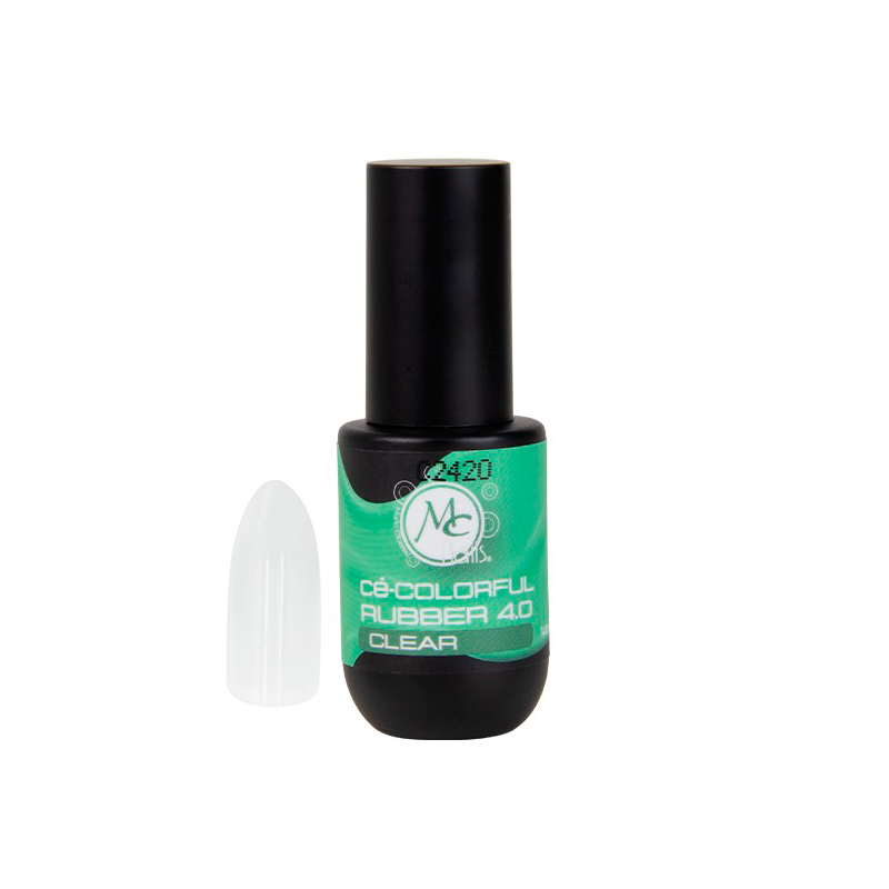 COLORFUL GEL RUBBER 4.0 COLOR CLEAR (CRISTAL)