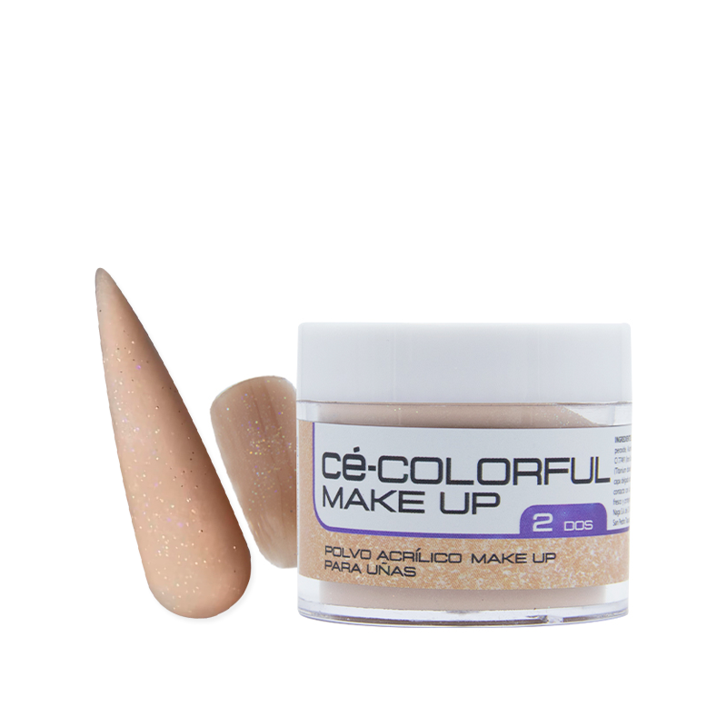 COLORFUL POLVO ACRILICO MAKE UP 56g/2oz  2 DOS
