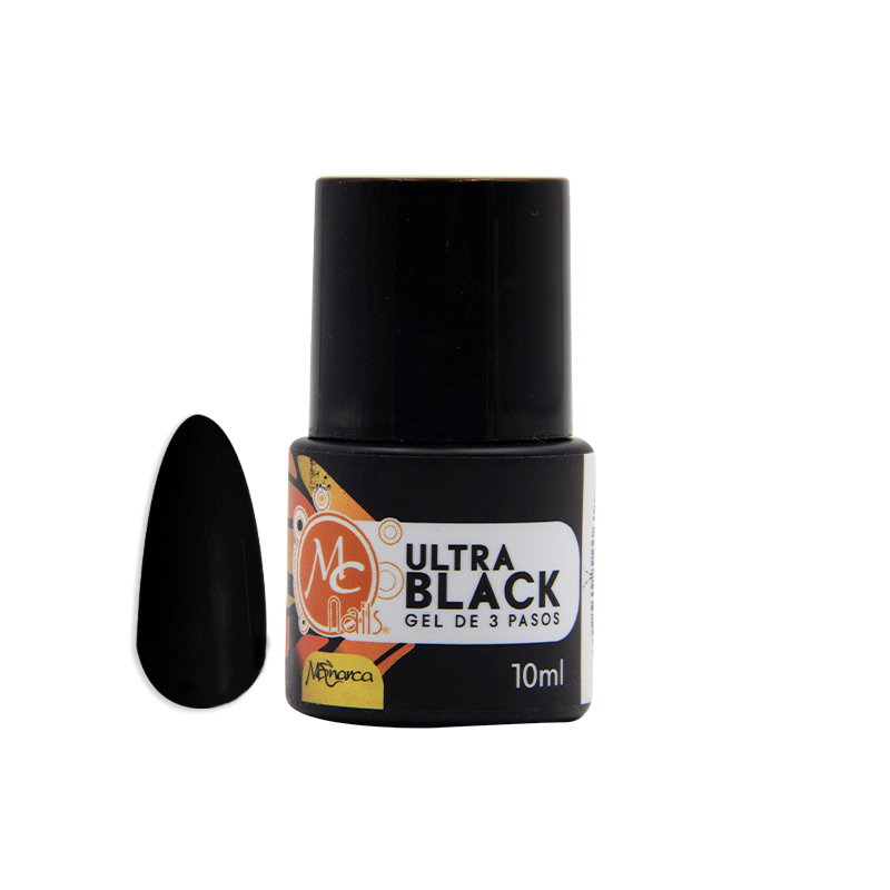 GEL DE 3 PASOS MONARCA ULTRA BLACK 10ML