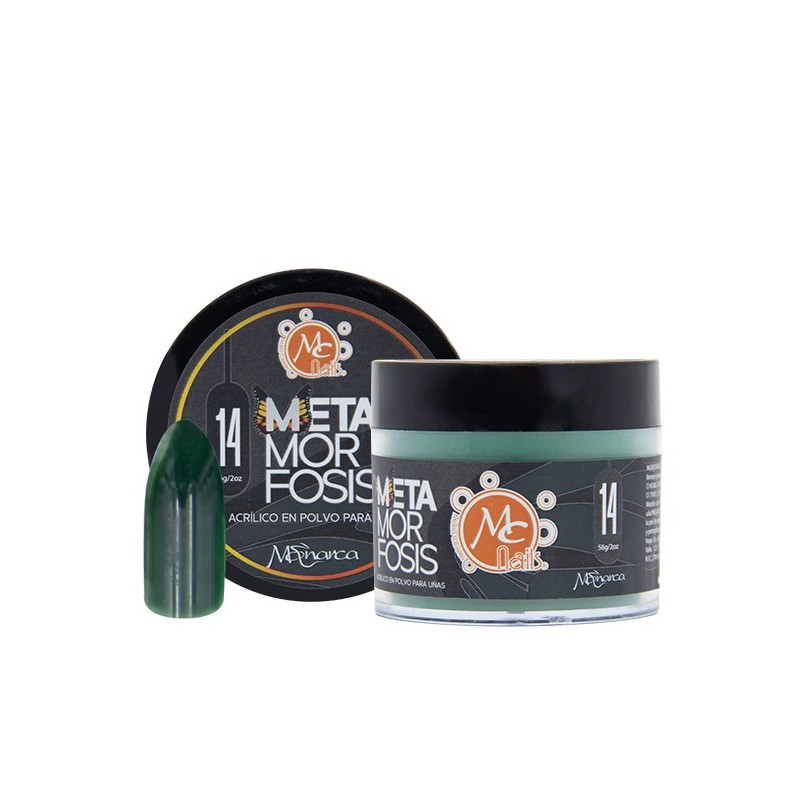 POLVO ACRILICO 2OZ MONARCA METAMORFOSIS #14