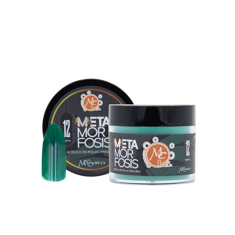 POLVO ACRILICO 2OZ MONARCA METAMORFOSIS #12