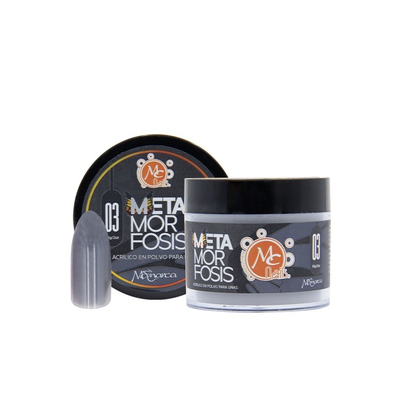 POLVO ACRILICO 2OZ MONARCA METAMORFOSIS #3