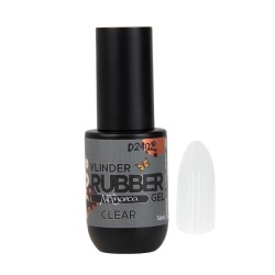 RUBBER GEL MONARCA VLINDER CLEAR 14ML