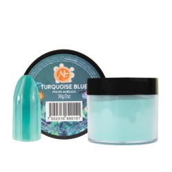 Polvo acrilico 2oz TURQUOISE BLUE