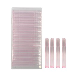 COLORFUL TUBOS ALMACENADORES / MULTIUSOS ROSA 12pz
